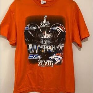 Delta Orange Super Bowl XLVIII Watch-Up Graphic Tee